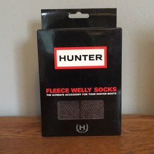 Hunter Fleece Welly Socks (tall)